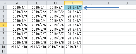 Excel Vba セルの最終行と最終列の取得 やさしいexcelvba