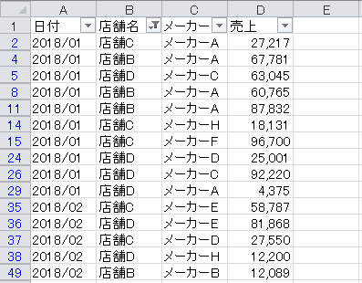 Excel Vba オートフィルタで文字列や空白 ワイルドカード 複数条件で絞り込み Autofilterメソッド やさしいexcelvba