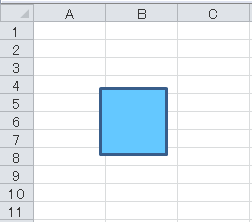 Excel Vba 図形 オートシェイプ の位置やサイズを変更する やさしいexcelvba